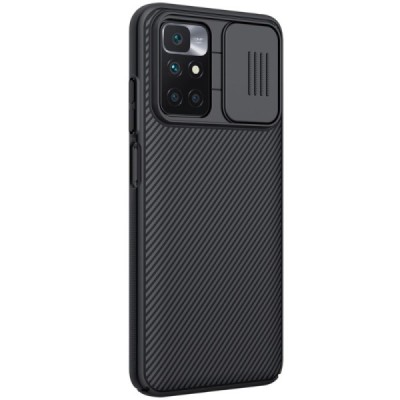 Xiaomi Redmi 10 „Nillkin“ CamShield melns apvalks | vacins.lv