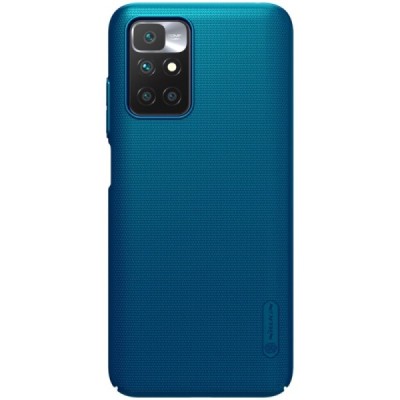 Xiaomi Redmi 10 „Nillkin“ Frosted Shield синий пластиковый чехол | Vacins.lv