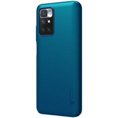 Xiaomi Redmi 10 „Nillkin“ Frosted Shield синий пластиковый чехол | Vacins.lv