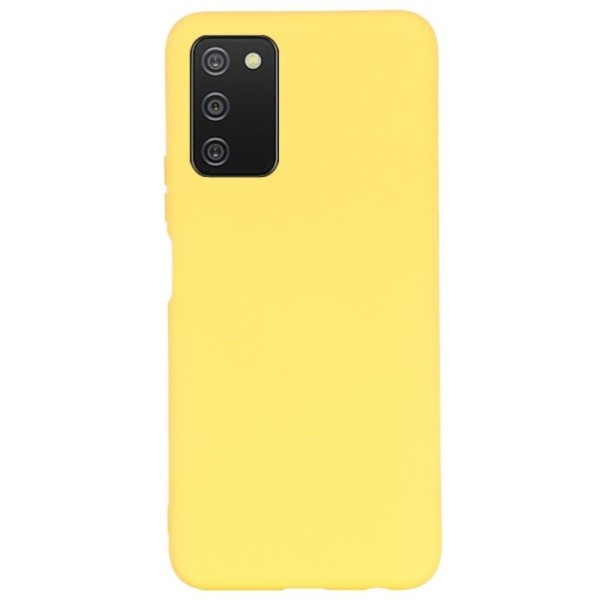„Shell“ cieta silikona (TPU) apvalks - dzeltens (Galaxy A03s)