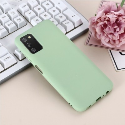 Samsung Galaxy A03s SM-A037G (166.5 x 75.98 x 9.14mm) „Shell“ cieta silikona (TPU) zaļš apvalks | Vacins.lv