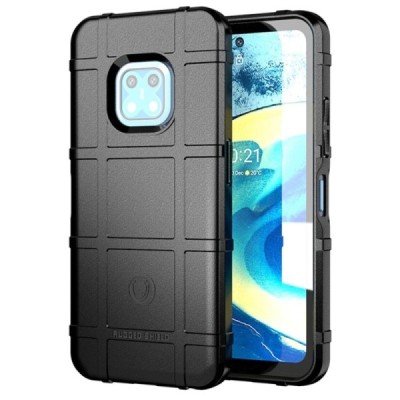 Nokia XR20 твердый силиконовый чехол из TPU чёрного цвета | Vacins.lv