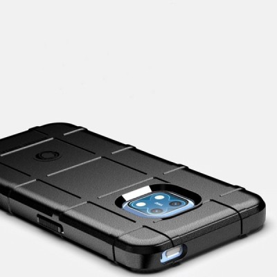 Nokia XR20 твердый силиконовый чехол из TPU чёрного цвета | Vacins.lv