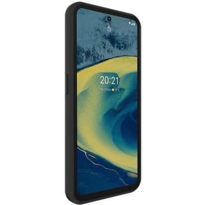 Nokia XR20 „Imak“ твердый силиконовый чехол из TPU чёрного цвета | Vacins.lv