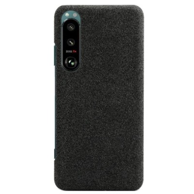 Sony Xperia 5 III „Bi-Color“ Splicing melns ādas apvalks | Vacins.lv