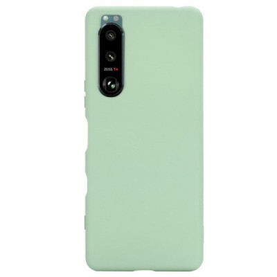 Sony Xperia 5 III Shell cieta silikona (TPU) zaļš apvalks | Vacins.lv