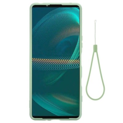 Sony Xperia 5 III Shell (TPU) твердый силиконовый чехол - зелёный | Vacins.lv