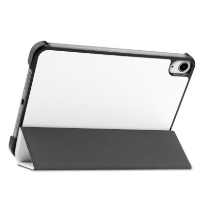 Apple iPad mini 6 2021 белый кожаный чехол-книжка (складной) | Vacins.lv
