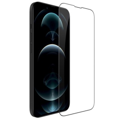 Apple iPhone 13 Mini Nillkin CP Tempered Glass melns ekrāna aizsargstikls | Vacins.lv