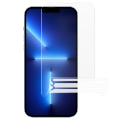 Apple iPhone 13 Pro Max гидрогелевая прозрачная защитная пленка с полным покрытием экрана | Vacins.lv