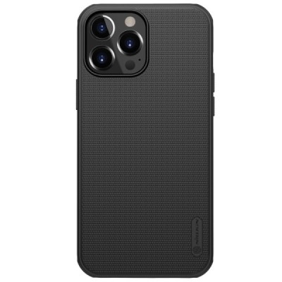 Apple iPhone 13 Pro Max „Nillkin“ Frosted Shield Pro чёрный чехол | Vacins.lv
