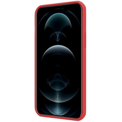 Apple iPhone 13 Pro Max „Nillkin“ Frosted Shield Pro красный чехол | Vacins.lv