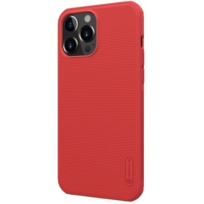 Apple iPhone 13 Pro Max „Nillkin“ Frosted Shield Pro красный чехол | Vacins.lv