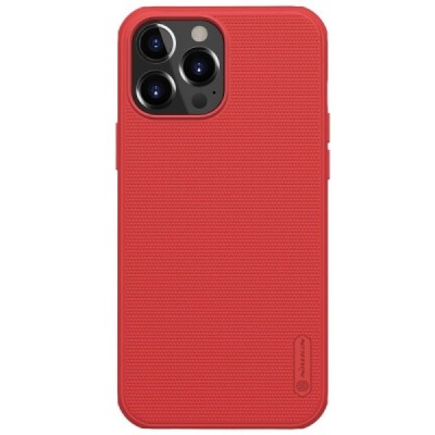 Apple iPhone 13 Pro „Nillkin“ Frosted Shield Pro sarkans vāciņš, apvalks | Vacins.lv