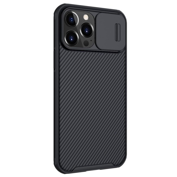 „Nillkin“ CamShield Pro MagSafe apvalks - melns (iPhone 13 Pro)