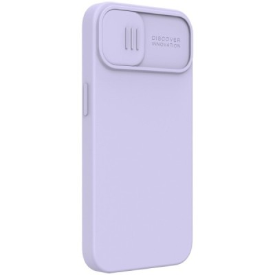 Apple iPhone 13 Pro „Nillkin“ CamShield MagSafe фиолетовый чехол с защитой камеры | Vacins.lv