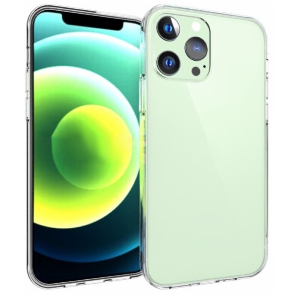Твердый силиконовый чехол (TPU) - прозрачный (iPhone 13 Pro)