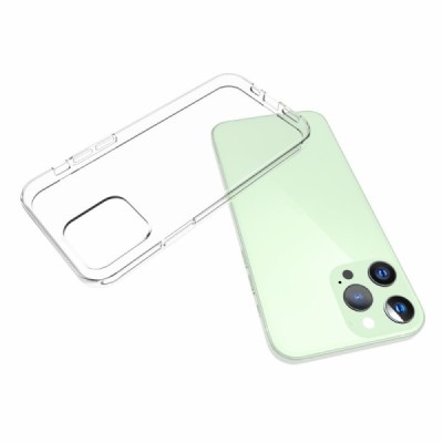 Твердый силиконовый чехол (TPU) для Apple iPhone 13 Pro - прозрачный | Vacins.lv