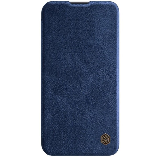 Чехол-книжка „Nillkin“ Qin Pro - синий (iPhone 13)