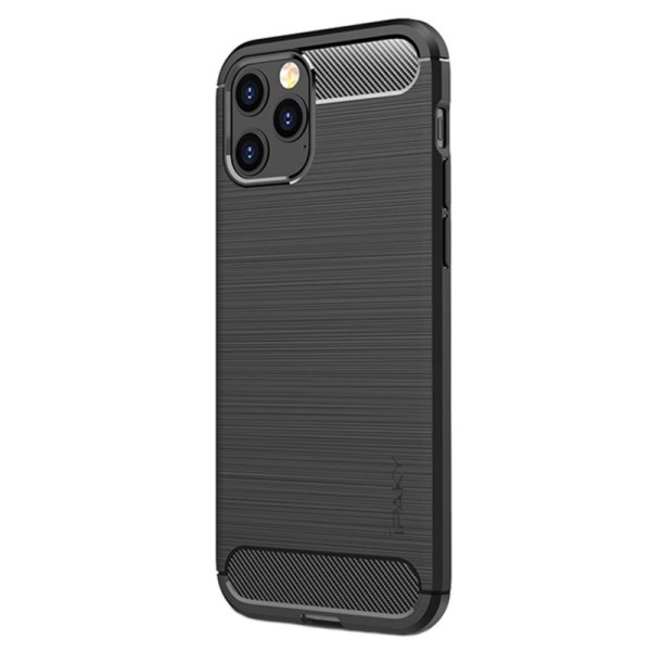 „IPAKY“ Carbon твердый силиконовый чехол (TPU) - черный (iPhone 13 Pro Max)