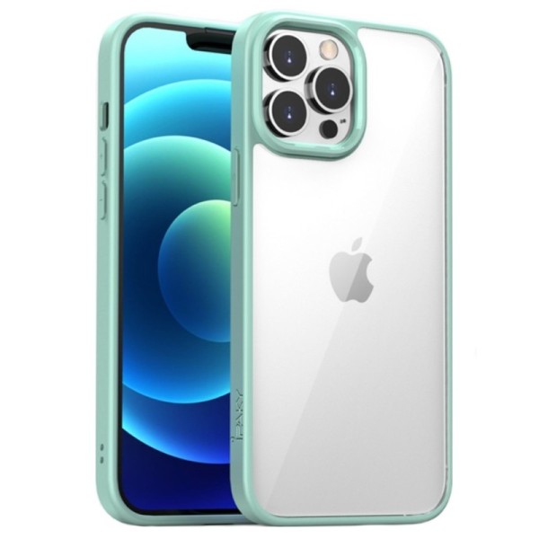 „IPAKY“ Royal чехол - прозрачный, зелёный (iPhone 13 Pro)