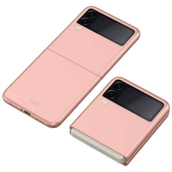 „GKK“ Creative plastmasas apvalks - zelta (Galaxy Z Flip3)
