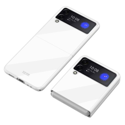 Samsung Galaxy Z Flip3 (F711) „Piano“ Design balts plastika apvalks | vacins.lv