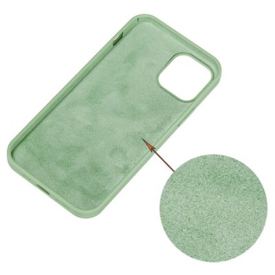 Apple iPhone 13 Pro Max Shell (TPU) твердый силиконовый чехол - светло-зелёный | Vacins.lv