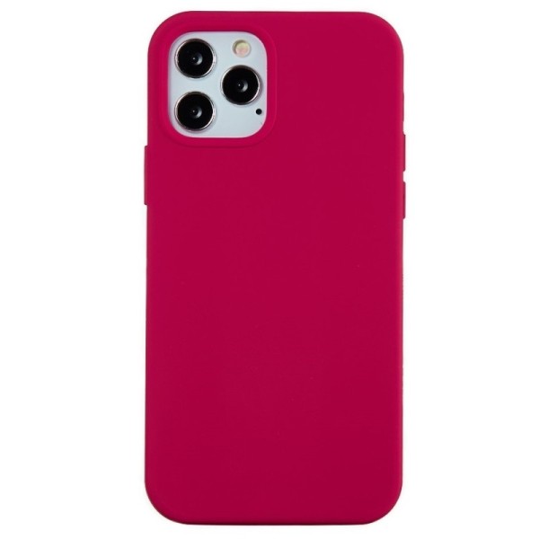 Твердый силиконовый чехол (TPU) „Shell“ - темно-розовый (iPhone 13 Pro)
