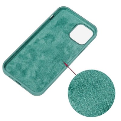 Apple iPhone 13 Pro Shell (TPU) твердый силиконовый чехол - тёмно-зелёный | Vacins.lv