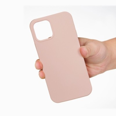 Apple iPhone 13 Mini Shell (TPU) твердый силиконовый чехол - светло-розовый | Vacins.lv