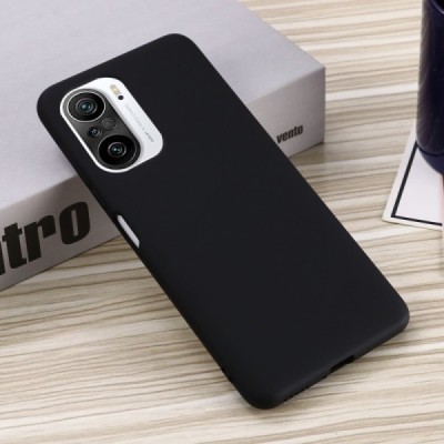 Xiaomi Poco F3 (Mi 11i) Shell (TPU) твердый силиконовый чехол - чёрный | Vacins.lv