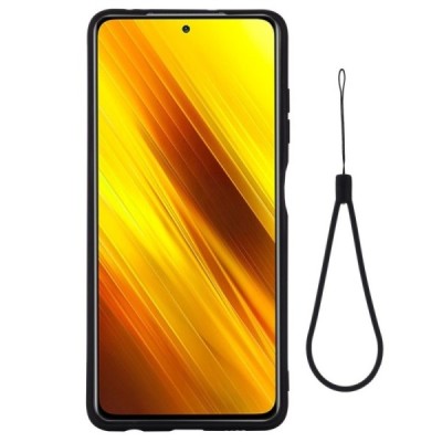 Xiaomi Poco X3 (X3 Pro) Shell (TPU) твердый силиконовый чехол - чёрный | Vacins.lv