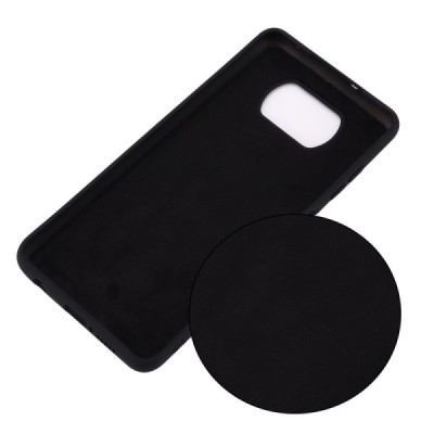 Xiaomi Poco X3 (X3 Pro) Shell (TPU) твердый силиконовый чехол - чёрный | Vacins.lv