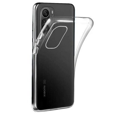 Твердый силиконовый чехол (TPU) для Xiaomi Poco F3 (Mi 11i) - прозрачный | Vacins.lv