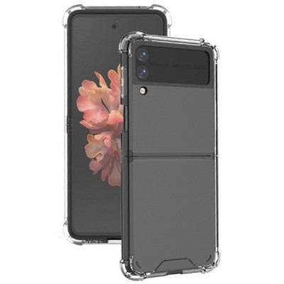 Samsung Galaxy Z Flip3 (F711) „Flexible“ cieta silikona (TPU) dzidrs akrils apvalks | vacins.lv