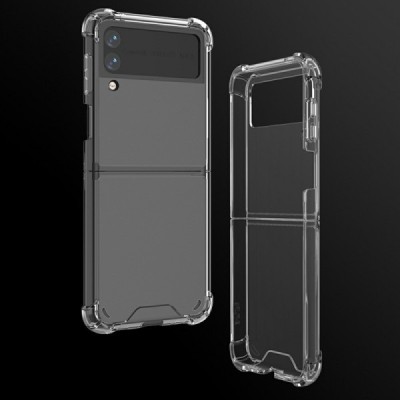 Samsung Galaxy Z Flip3 (F711) „Flexible“ cieta silikona (TPU) dzidrs akrils apvalks | vacins.lv