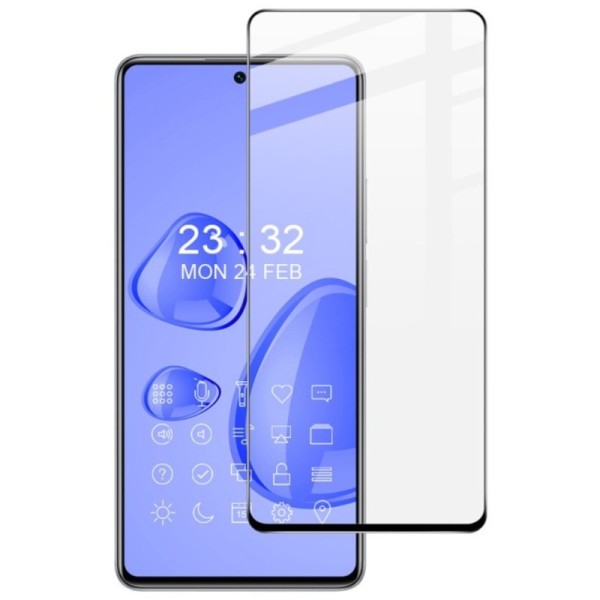 „Imak“ Tempered Glass pilnīgi aizsedzams ekrāna aizsargstikls 0.2 mm - melns (11T / 11T Pro)