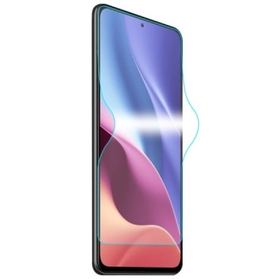 Xiaomi Poco F3 (Mi 11i) JUNLI (TPU) прозрачная защитная пленка с полным покрытием экрана | Vacins.lv