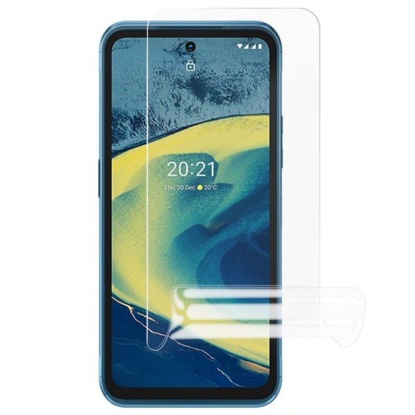 „Calans“ гидрогелевая защитная пленка (полное покрытие) - прозрачная (Nokia XR20)