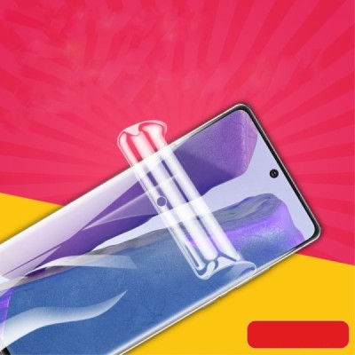 Samsung Galaxy Note 20 (N980F) Calans hidrogēla dzidra ekrāna aizsargplēve (pilnīgi aizsedzama) | Vacins.lv