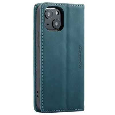 Apple iPhone 13 Mini CaseMe Retro открываемый, зелёного цвета, кожаный чехол – книжка | Vacins.lv