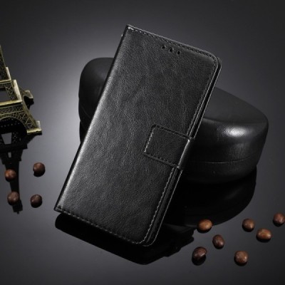 Samsung Galaxy Z Fold3 5G (F926B) открываемый чёрный кожаный чехол - книжка | Vacins.lv