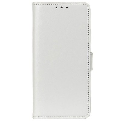 Xiaomi Redmi 10 открываемый белый кожаный чехол - книжка | Vacins.lv