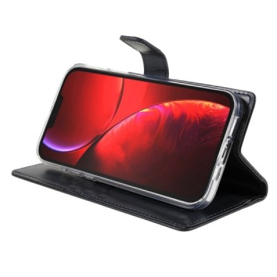 Mercury Blue Moon кожаный чехол-книжка Apple iPhone 13 Pro Max чёрного цвета | Vacins.lv