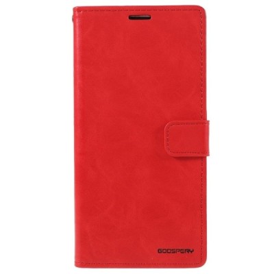 Mercury Blue Moon кожаный чехол-книжка Apple iPhone 13 Pro Max красного цвета | Vacins.lv