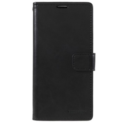 Mercury Blue Moon кожаный чехол-книжка Apple iPhone 13 Mini чёрного цвета | Vacins.lv