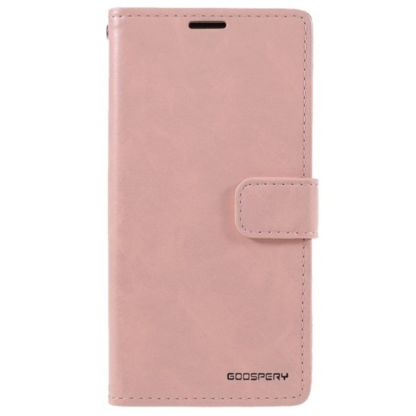 Чехол-книжка „Mercury“ Blue Moon - светло-розовый (iPhone 13 Mini)