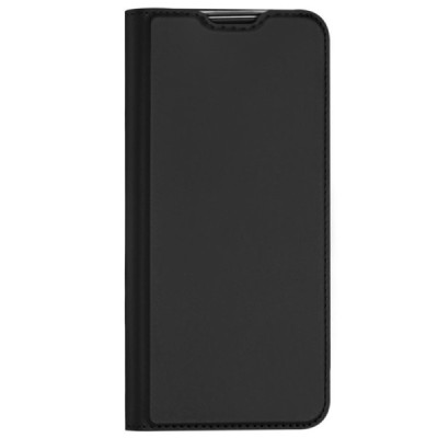 „Dux Ducis“ Skin серии  Xiaomi Redmi 10 чёрный кожаный чехол-книжка | Vacins.lv