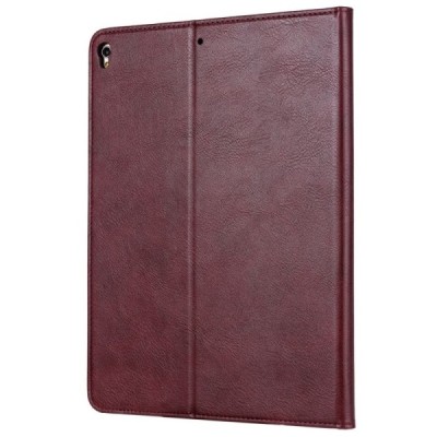 Роскошный „Comma“ кожаный чехол-книжка бордовый Apple iPad 10.2" (2019, 2020, 2021) | Vacins.lv
